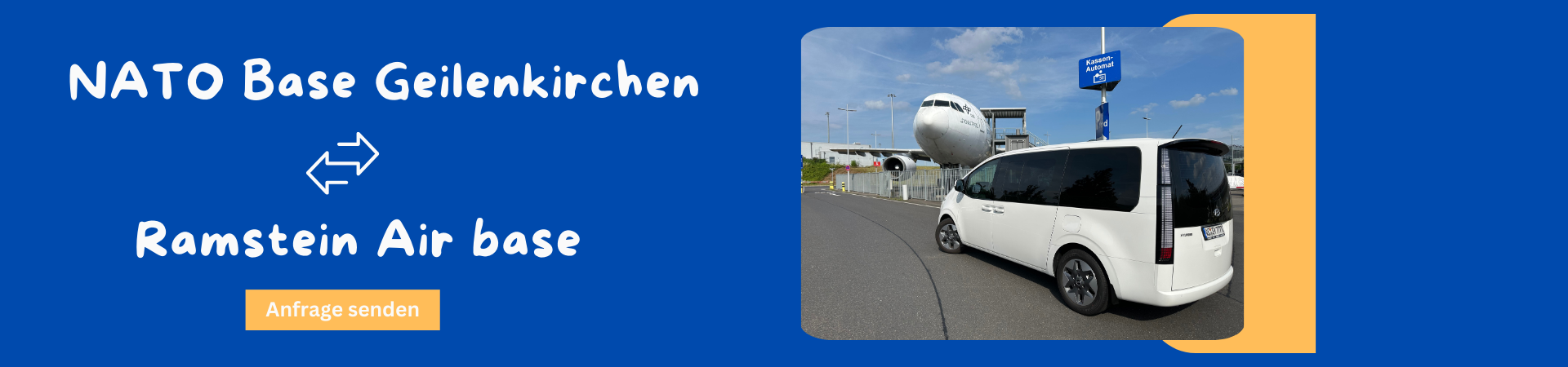 Transfer Nato base Geilenkirchen Ramstein Airbase