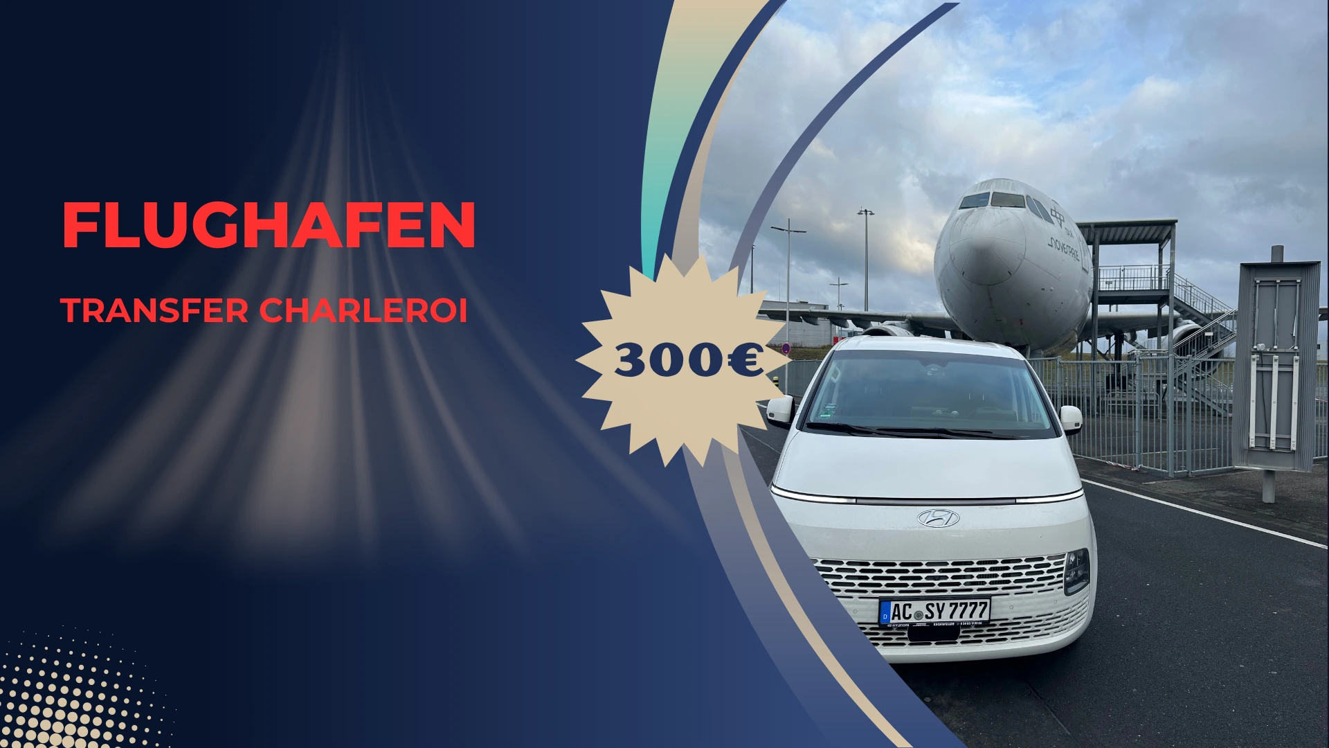 Flughafentransfer Charleroi ab 280€ – GO Würselen